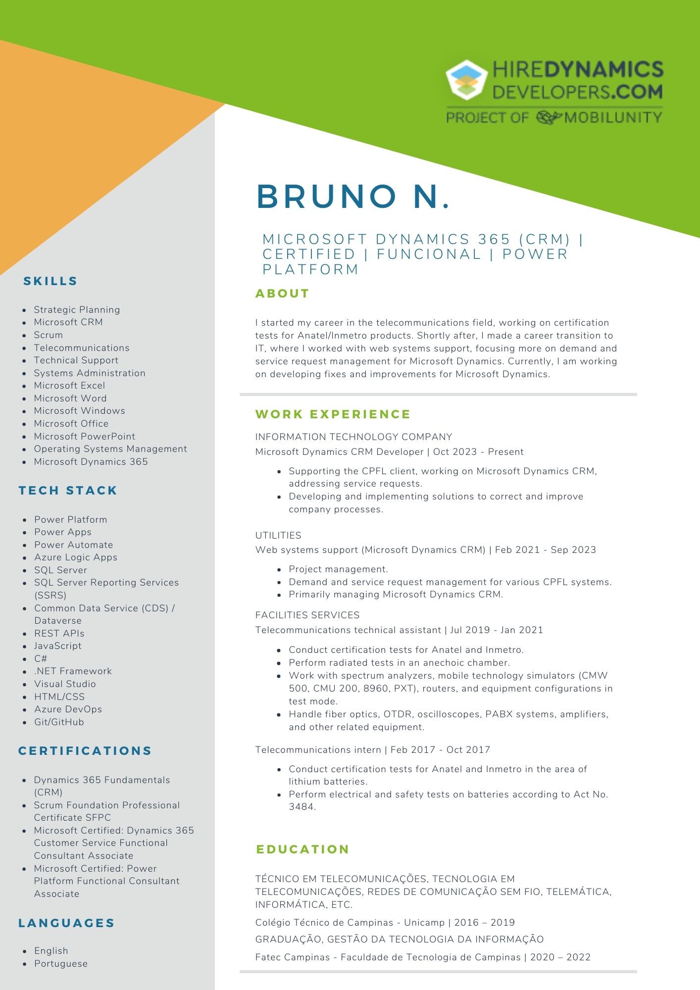 Certified Microsoft Dynamics 365 CRM & .NET Developer